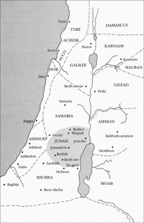permulaan-bangsa-israel-peta