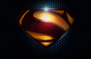 Logo Superman Man of Steel huruf S berbentuk ular
