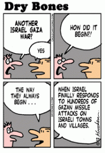 Kalikatur Perang Israel Gaza oleh Stephen M. Flatow