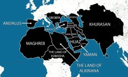Peta Negara Islam Khalifah abad 19